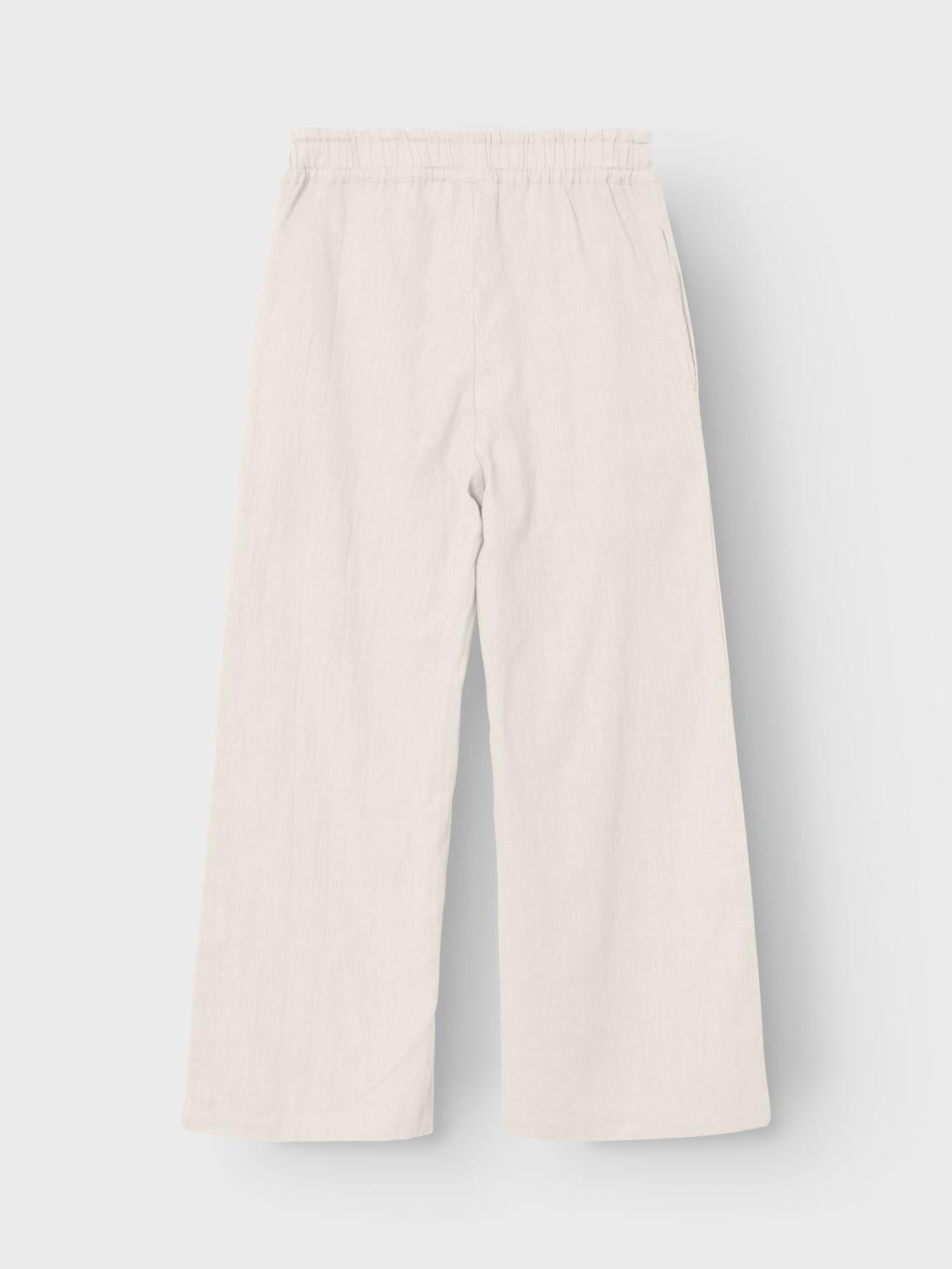 NKFFALINNEN Trousers - Jet Stream