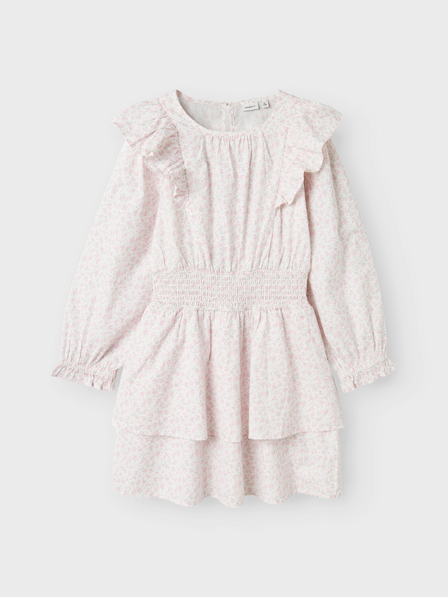 NKFHUSIS Midi Dress - Bright White