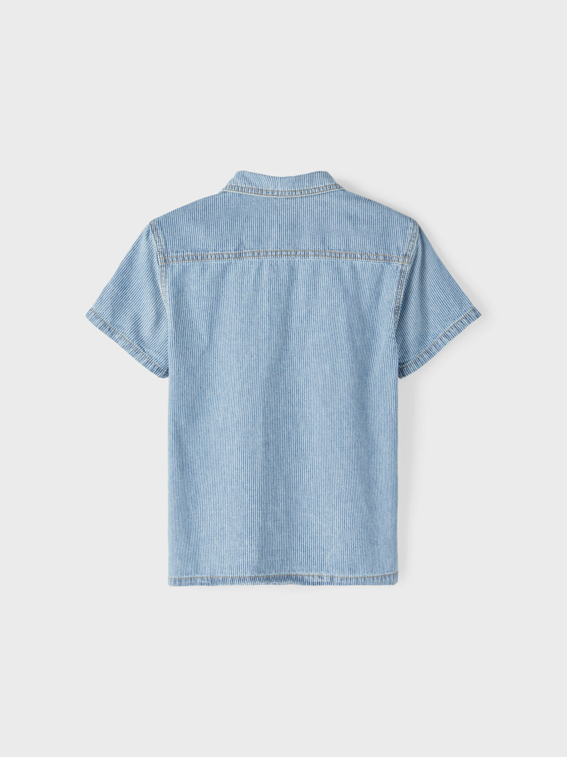 NKMSTRIPE Shirts - Light Blue Denim
