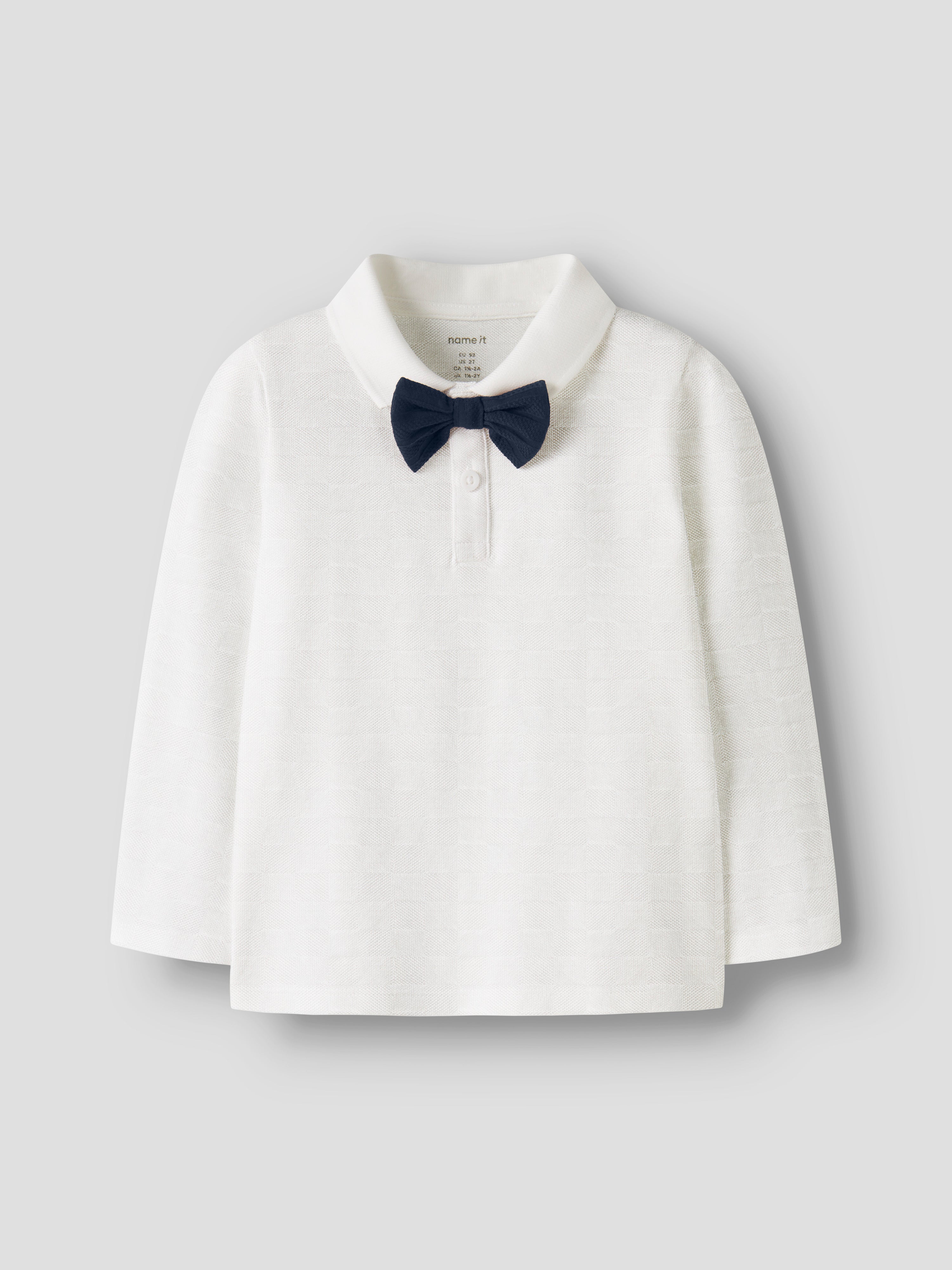 NMMROGULA Polo-Shirt - Bright White
