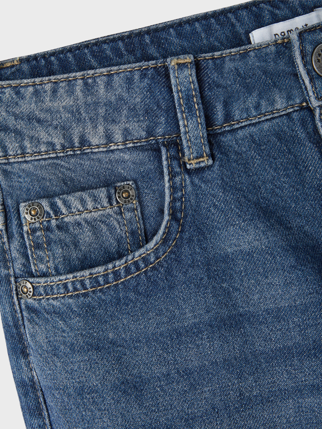 NKMBEN Jeans - Dark Blue Denim