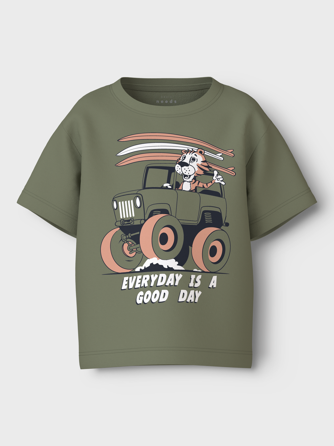 NMMVAGNO T-Shirts & Tops - Oil Green