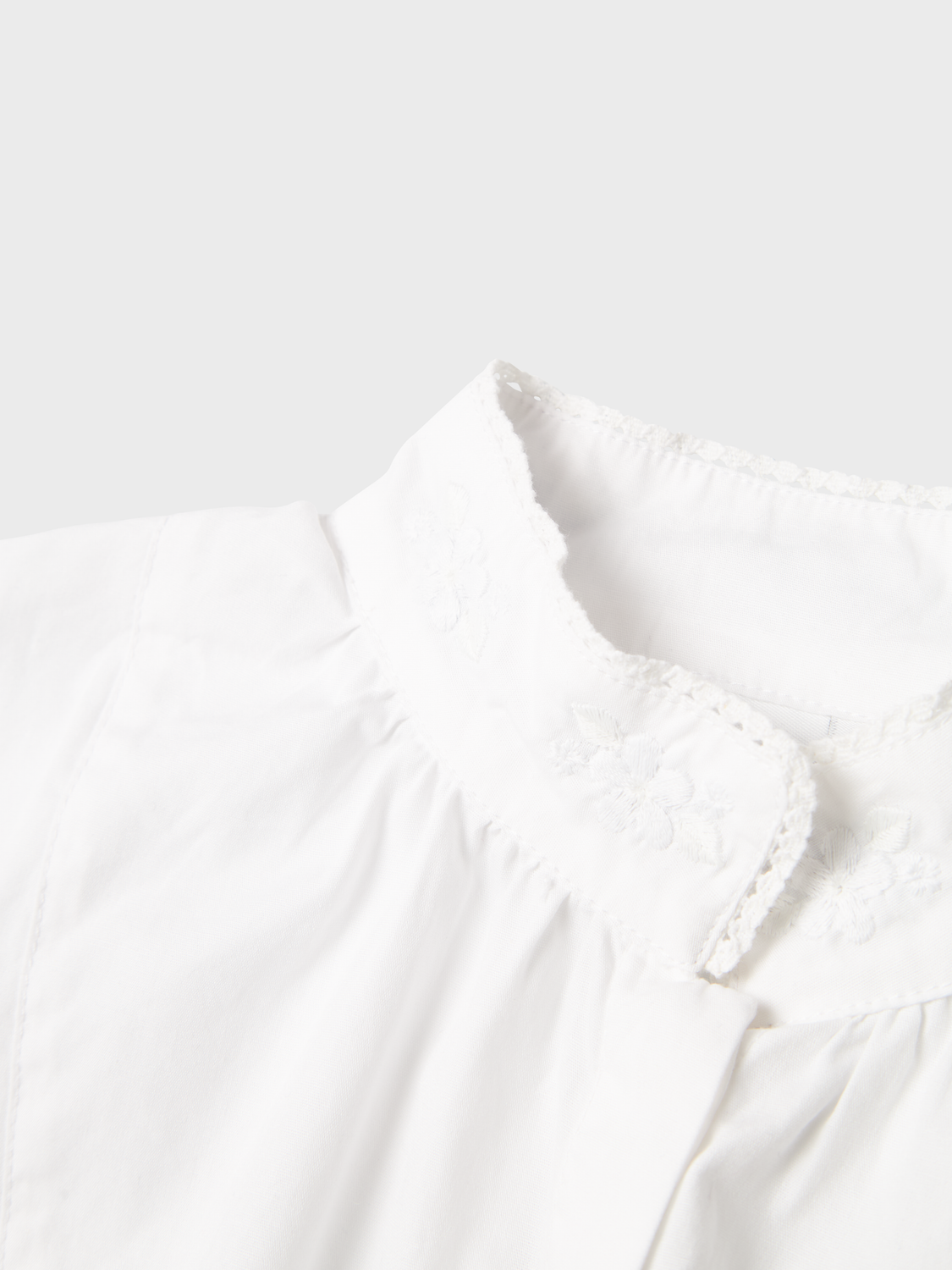 NKFTERINA Shirts - Bright White