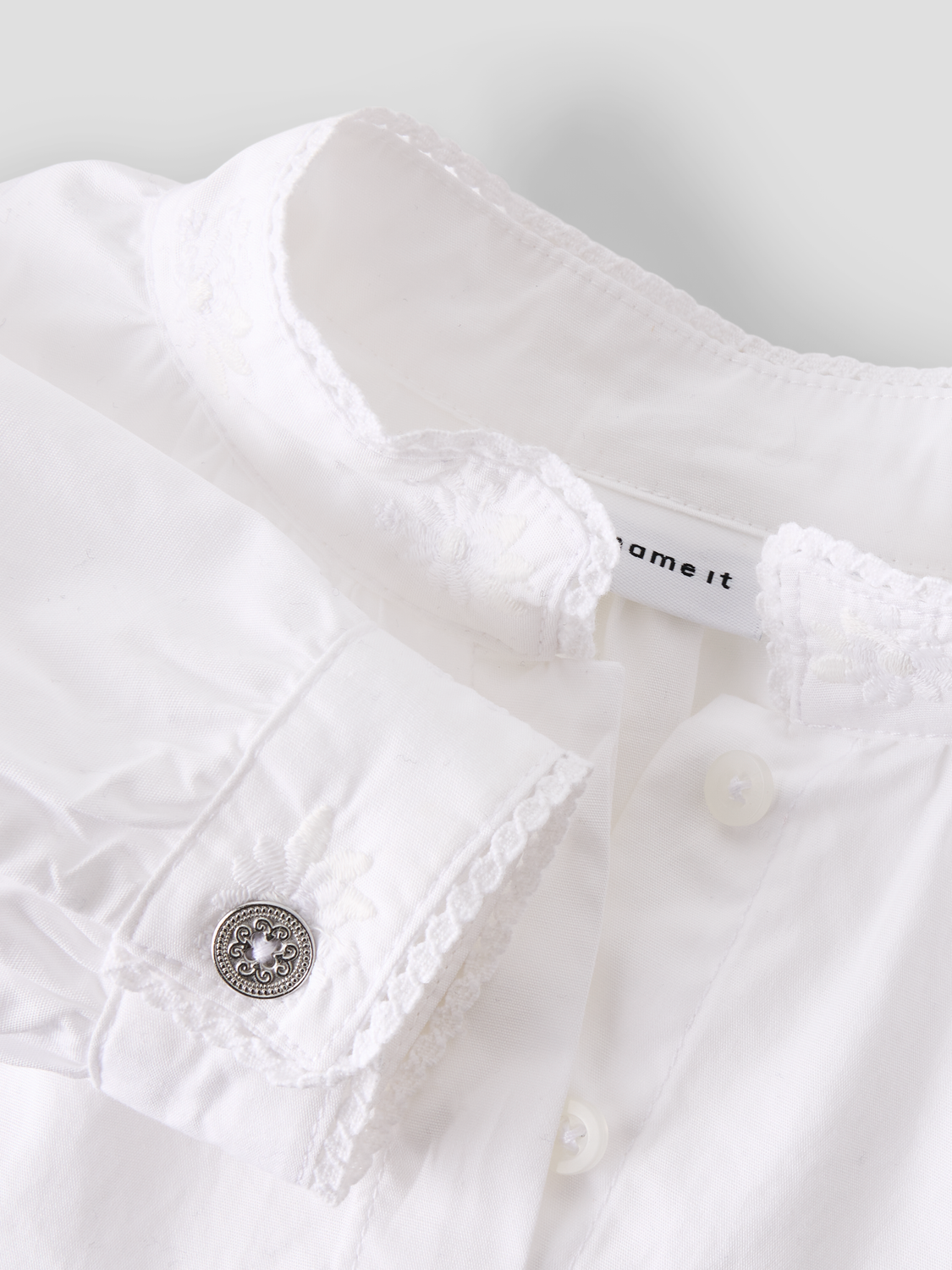 NKFTERINA Shirt - Bright White
