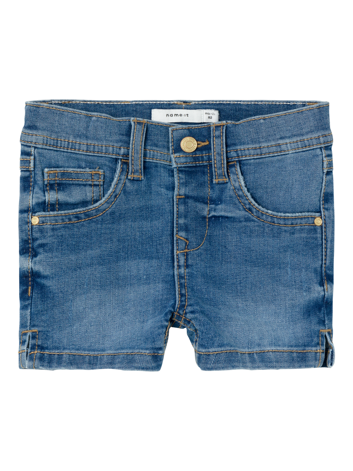 NMFSALLI Shorts - Medium Blue Denim
