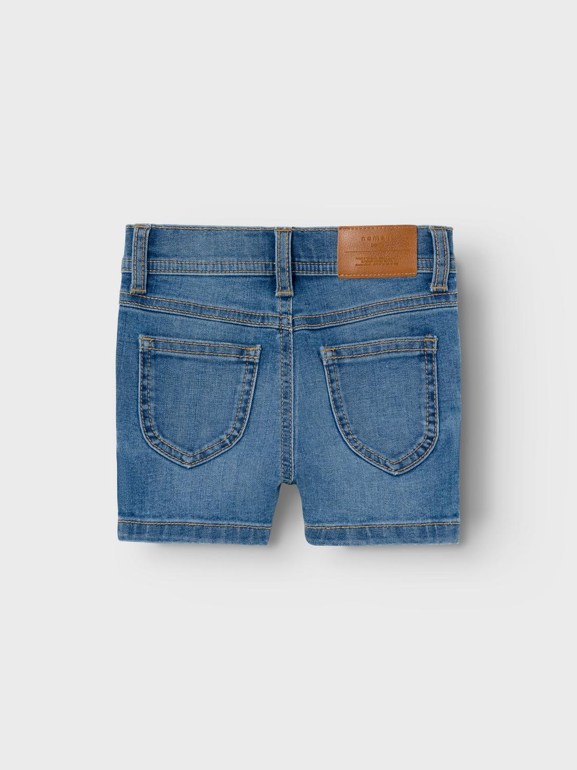 NMFSALLI Shorts - Medium Blue Denim