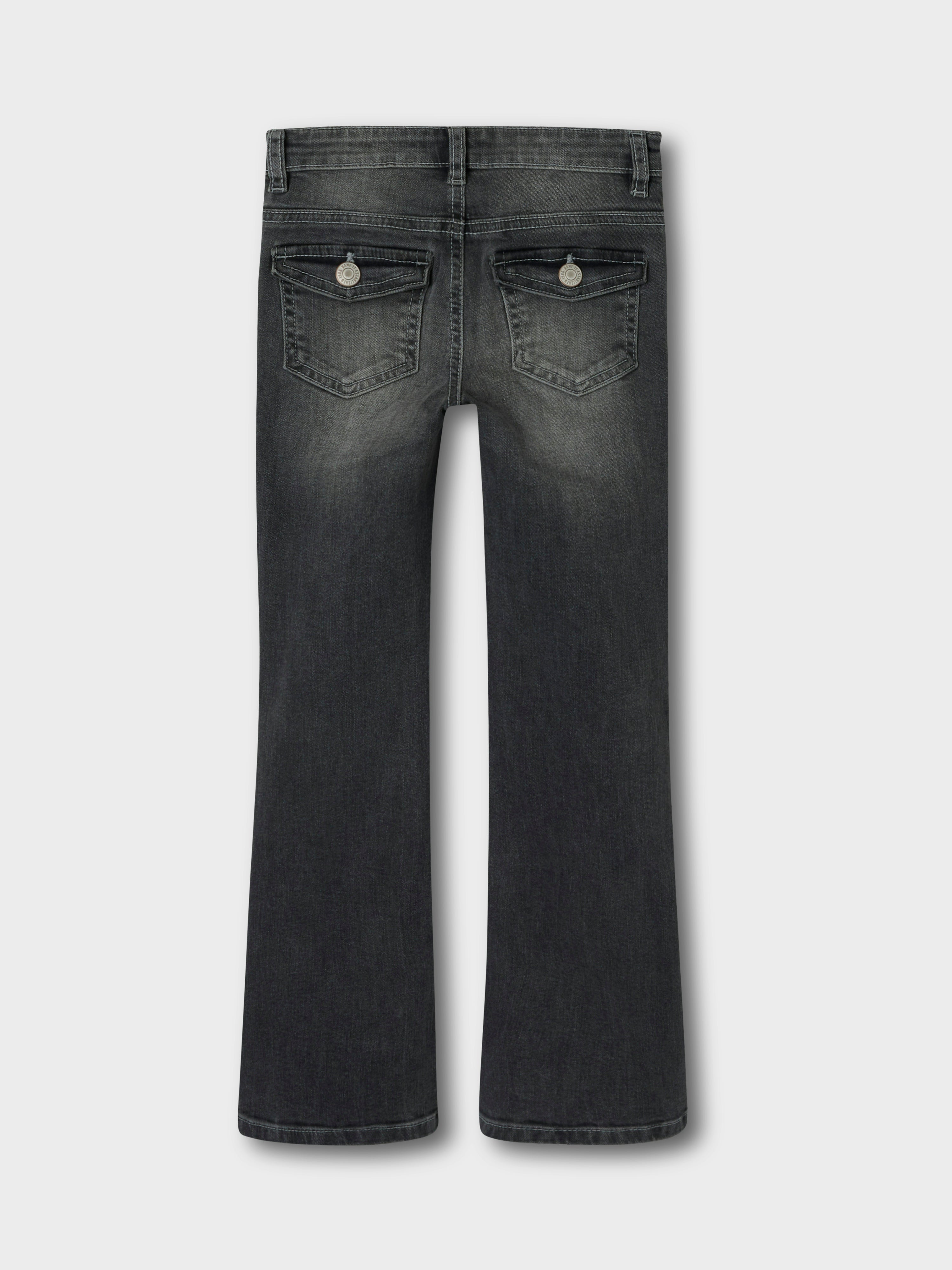 NKFPOLLY Jeans - Dark Grey Denim