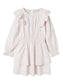 NKFHUSIS Midi Dress - Bright White
