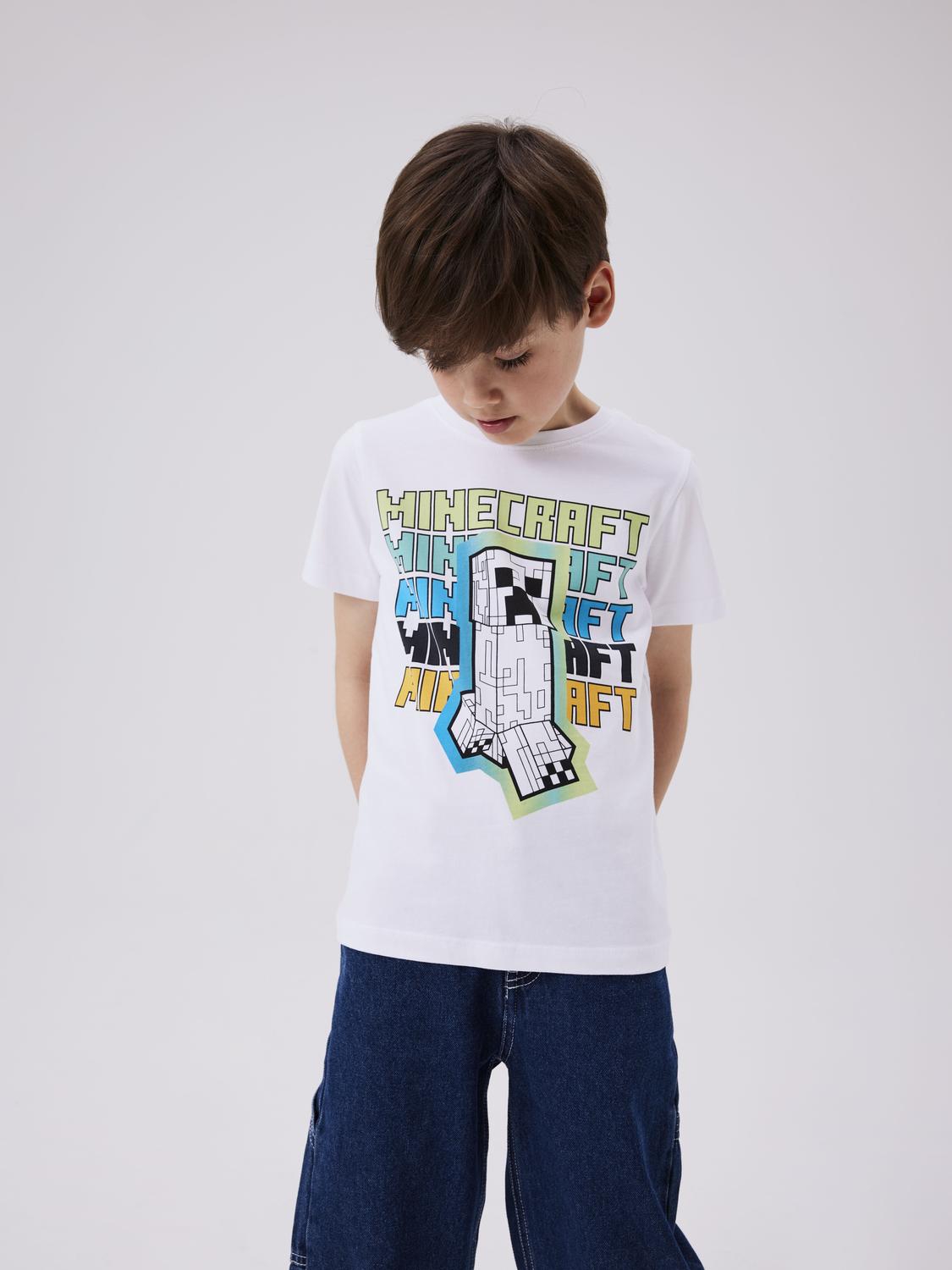 NKMJIN T-Shirts & Tops - Bright White