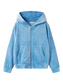 NKFLULONE Sweat Cardigan - Silver Lake Blue