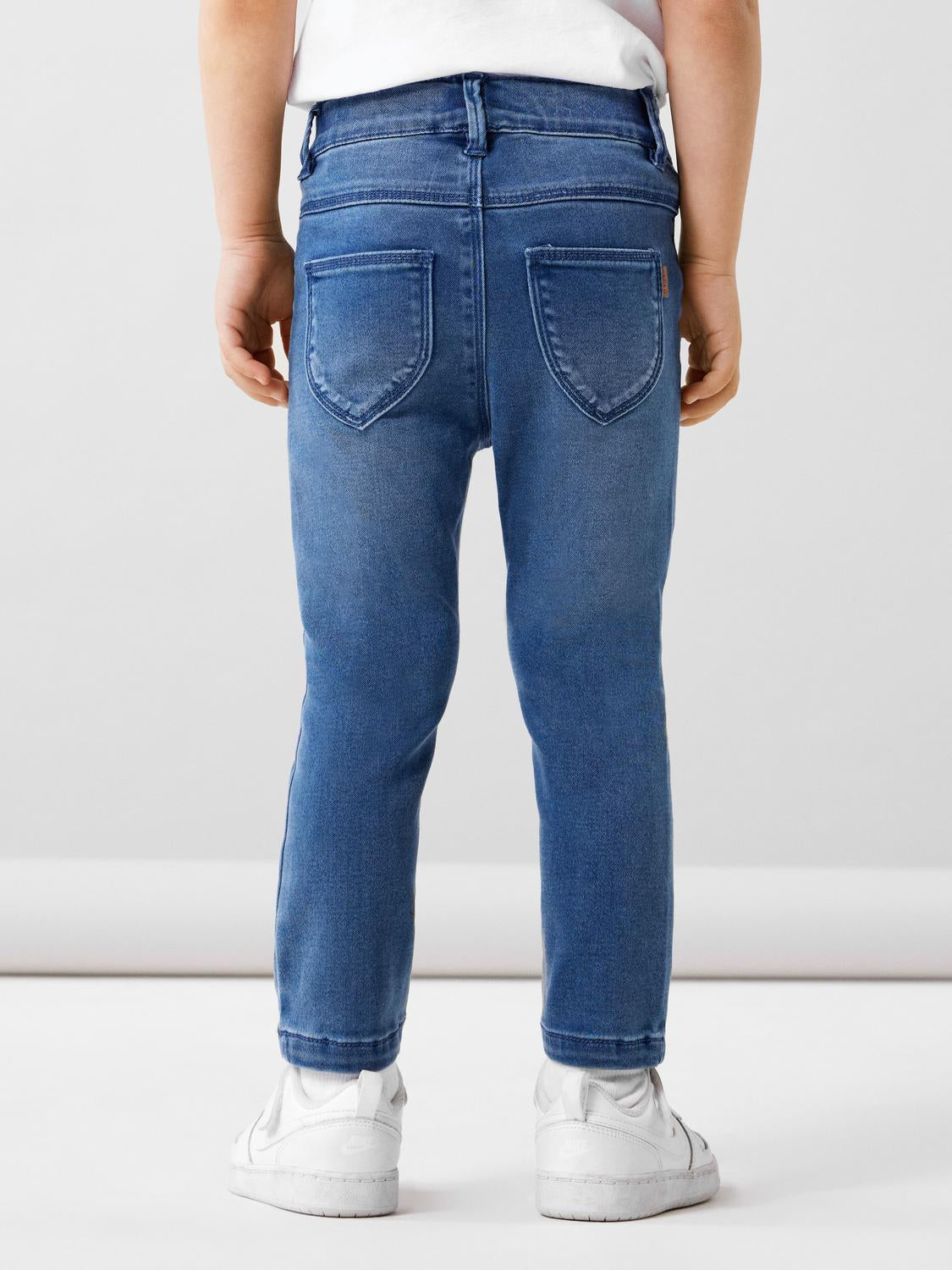 NMFSALLI Jeggings - Medium Blue Denim