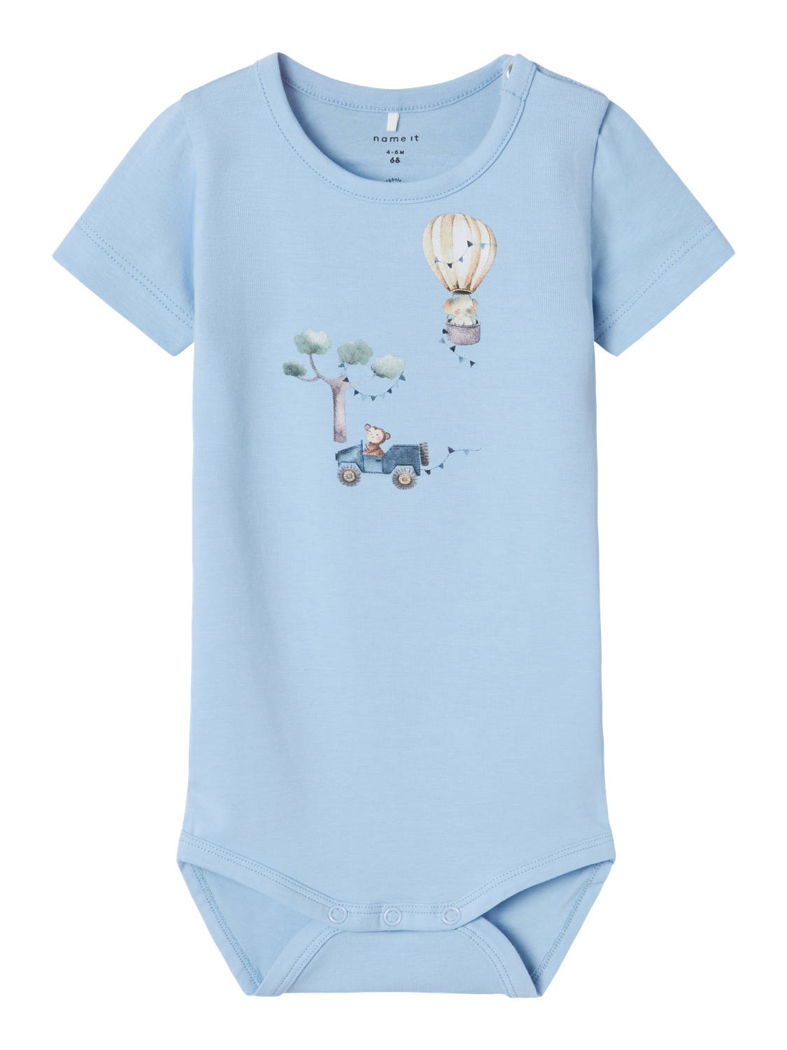 NBMJUS T-Shirts & Tops - Chambray Blue