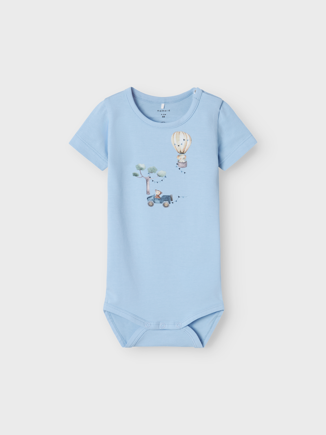 NBMJUS T-Shirts & Tops - Chambray Blue