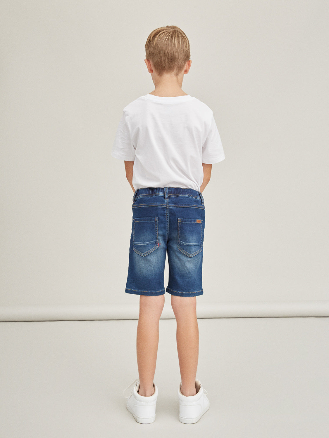 NKMRYAN Shorts - Dark Blue Denim
