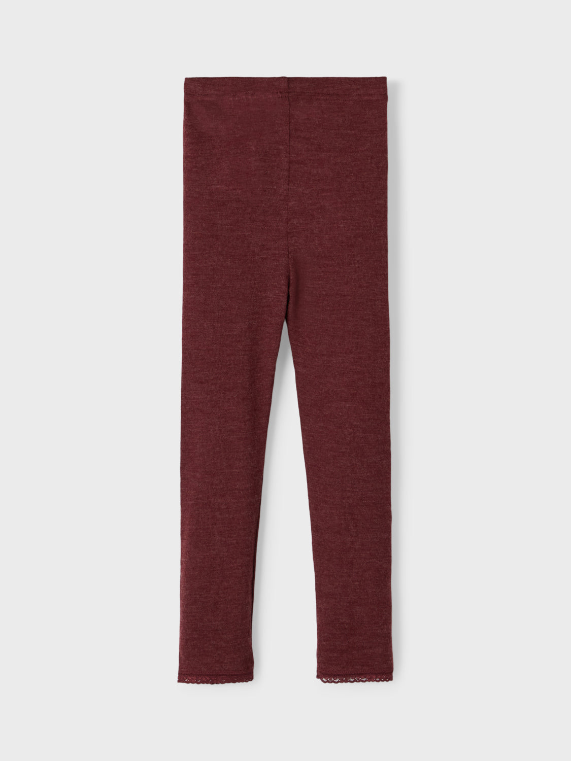 NMFWANG Pants - Red Mahogany