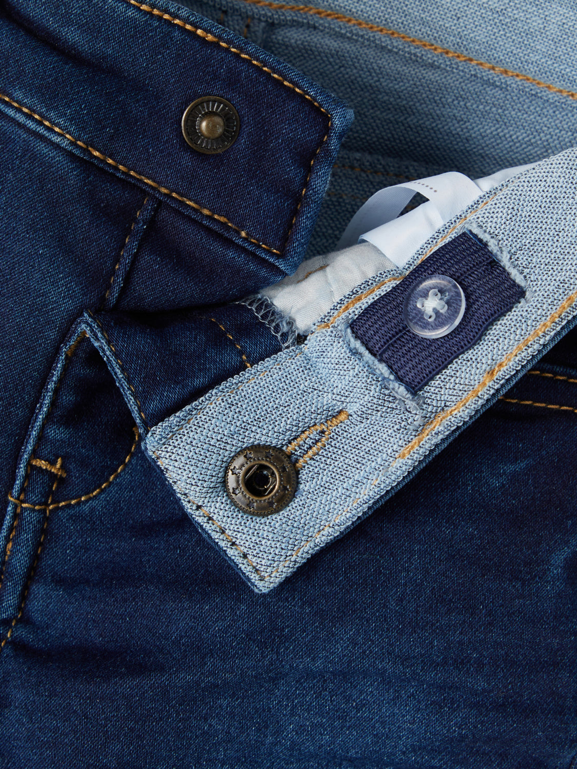 NMMSILAS Jeans - Dark Blue Denim