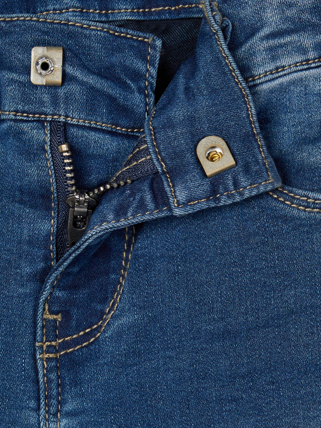 NKFPOLLY Jeans - Dark Blue Denim