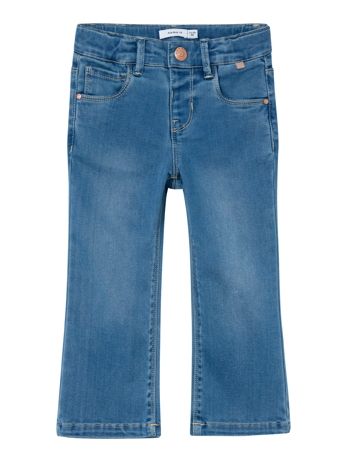 NMFSALLI Jeans - Light Blue Denim