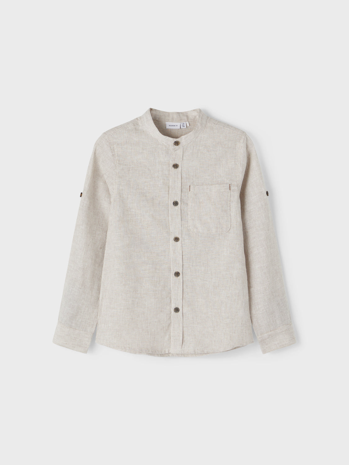 NKMFISH Shirts - Brown Lentil