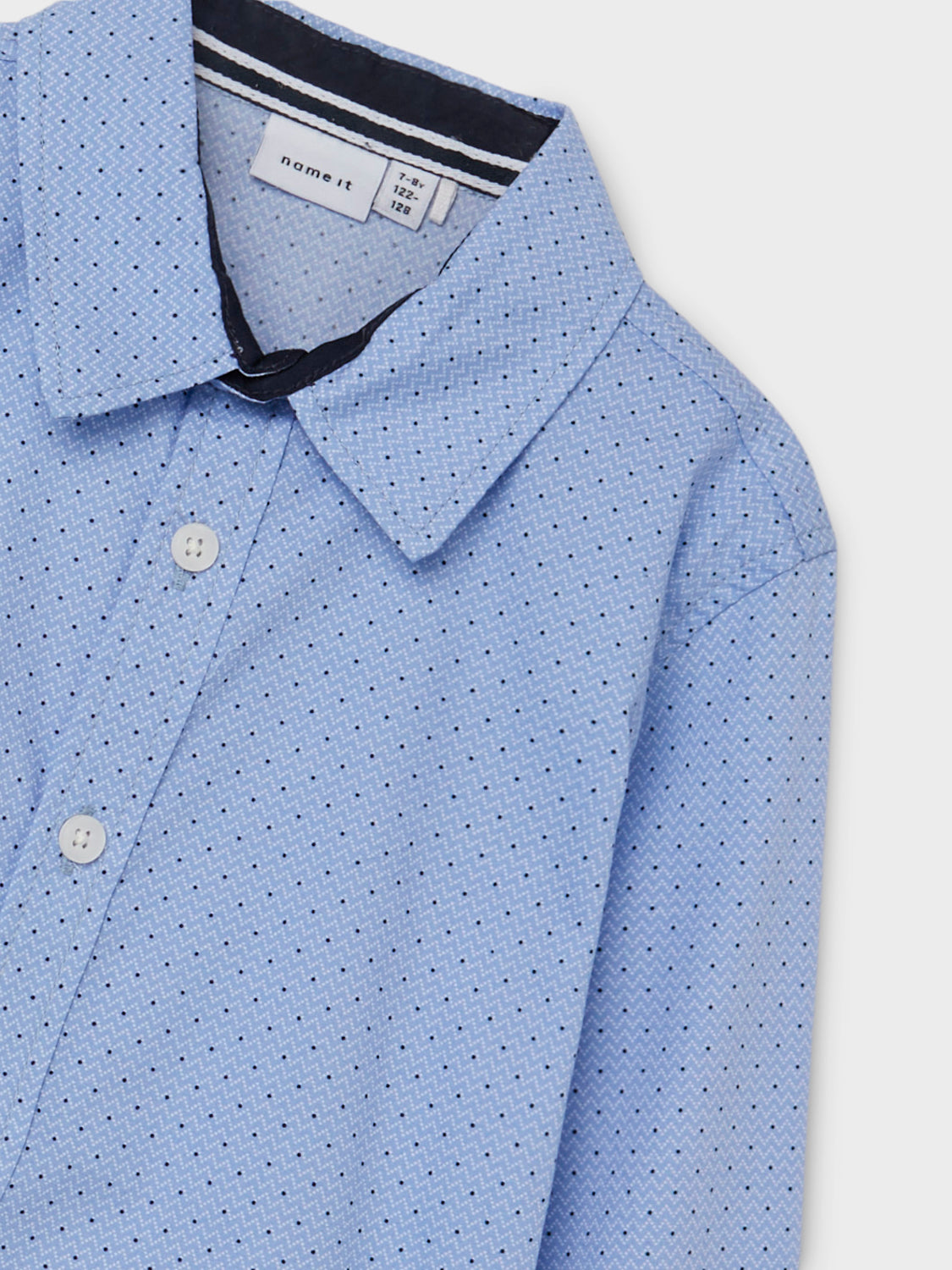 NKMNISA Shirts - Dusty Blue