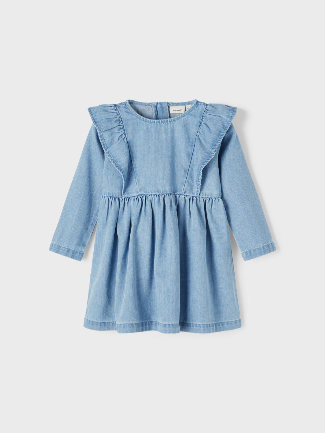 NMFTIMONES Dresses - Light Blue Denim