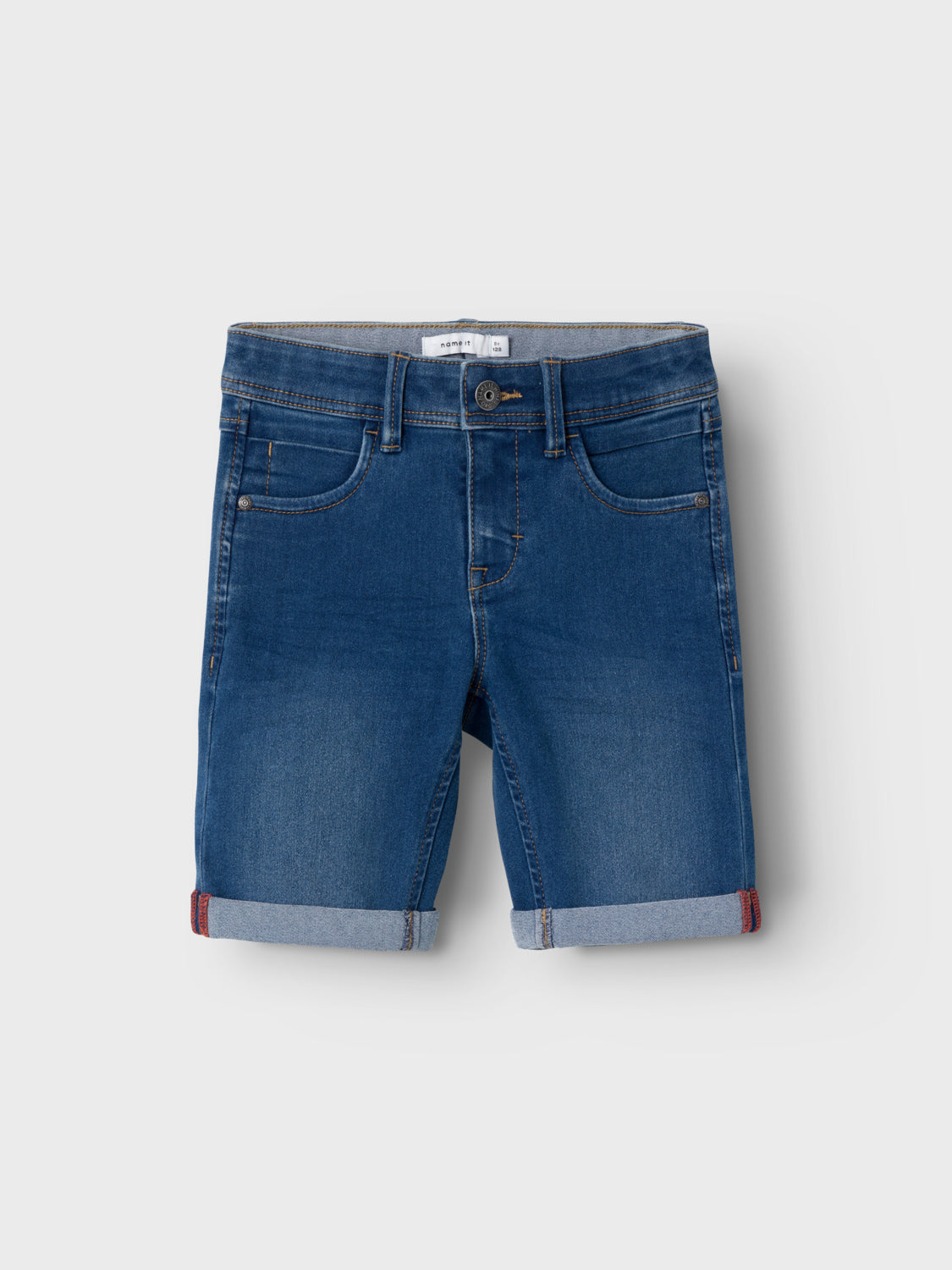 NKMSOFUS Shorts - Medium Blue Denim