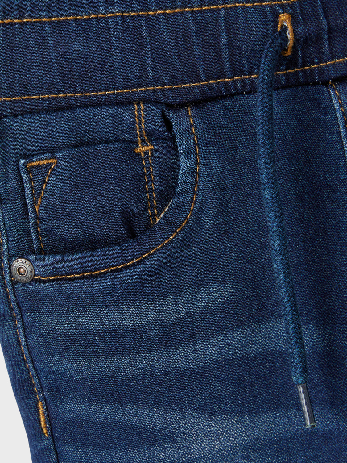 NMMRYAN Jeans - Dark Blue Denim