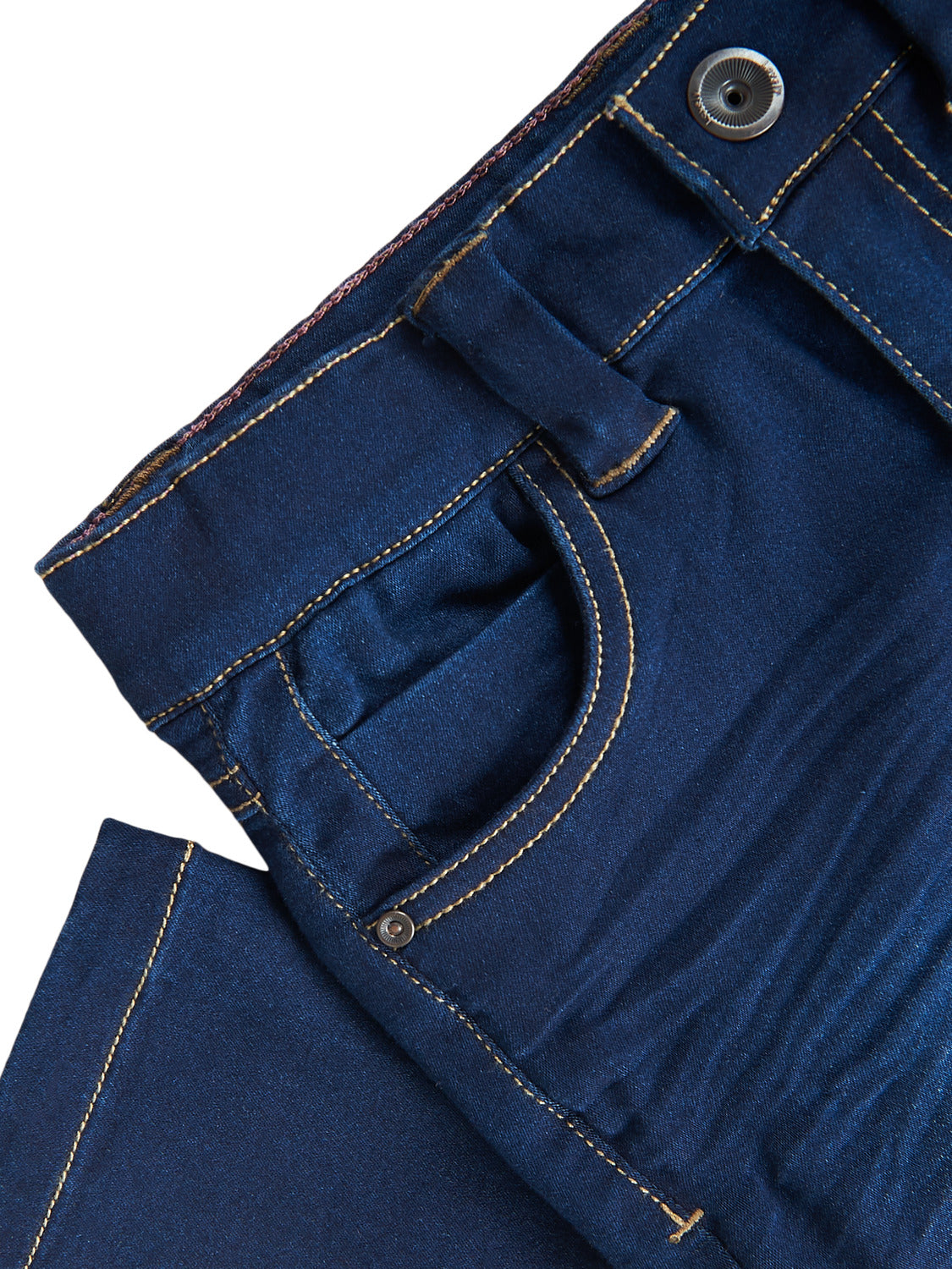 NKFPOLLY Jeans - Dark Blue Denim