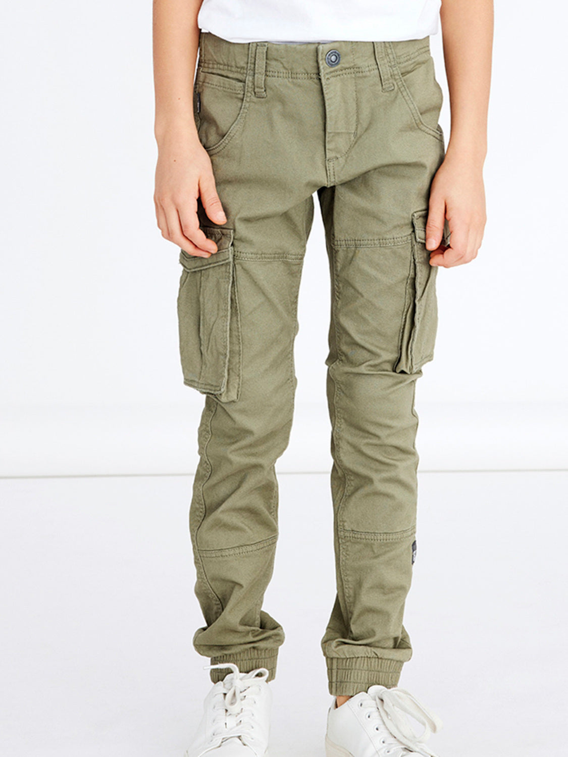 NKMRYAN Pants - Deep Lichen Green