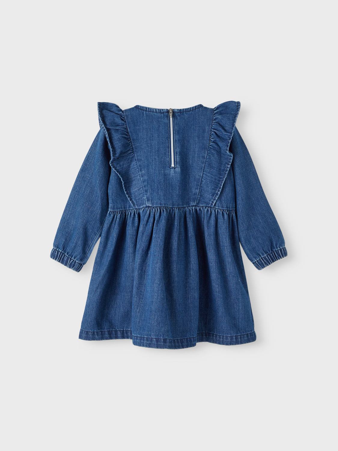 NMFAMY Dresses - Dark Blue Denim