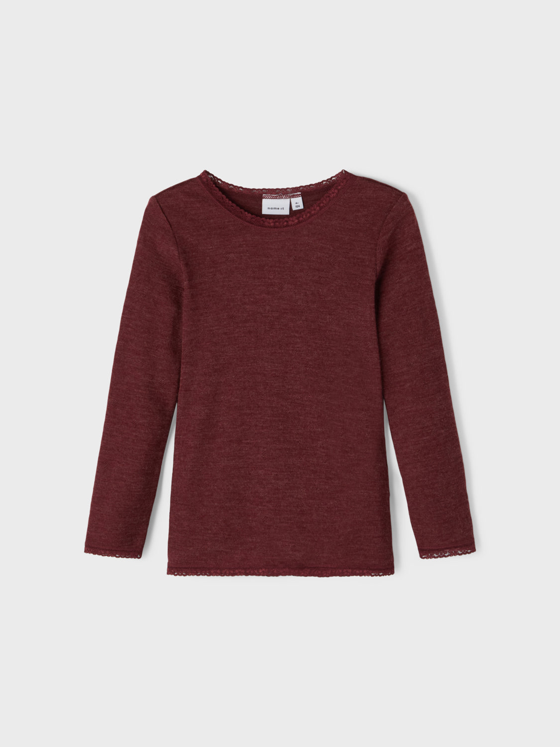 NMFWANG T-shirts & Tops - Red Mahogany