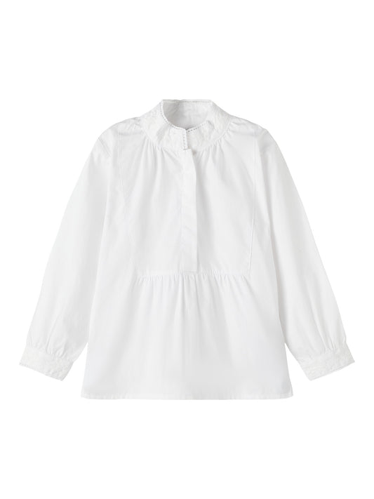 NMFTERINA Shirts - Bright White