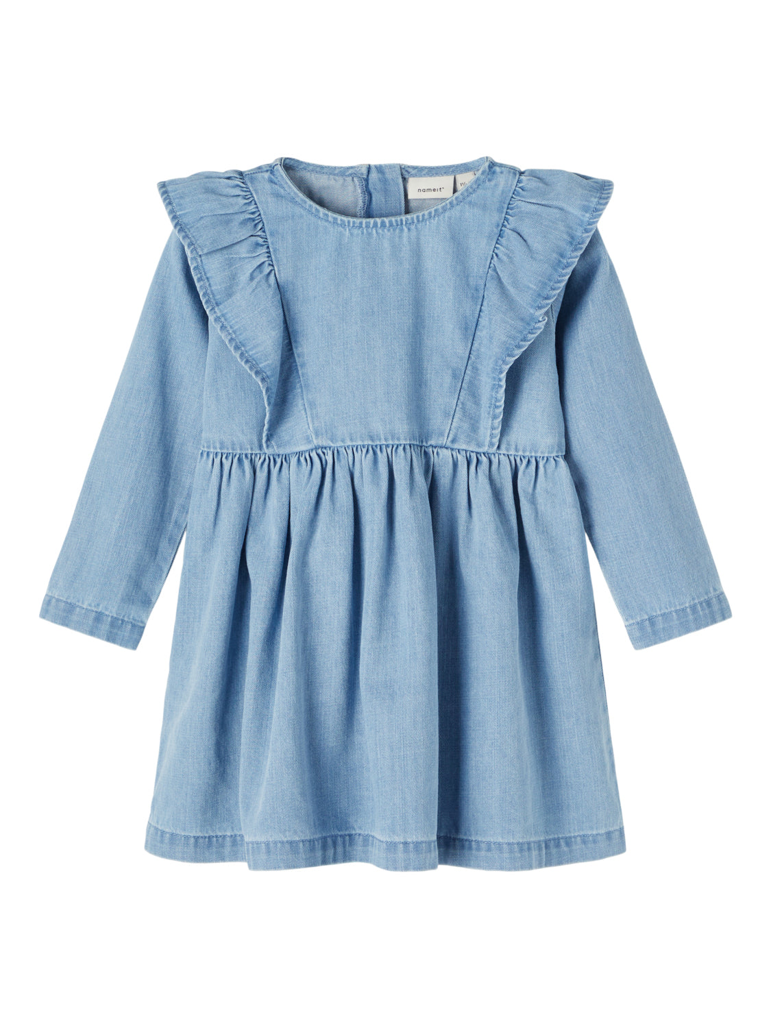 NMFTIMONES Dresses - Light Blue Denim