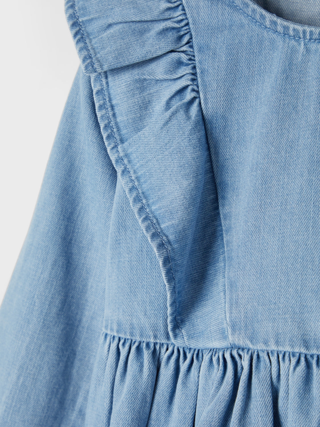 NMFTIMONES Dresses - Light Blue Denim