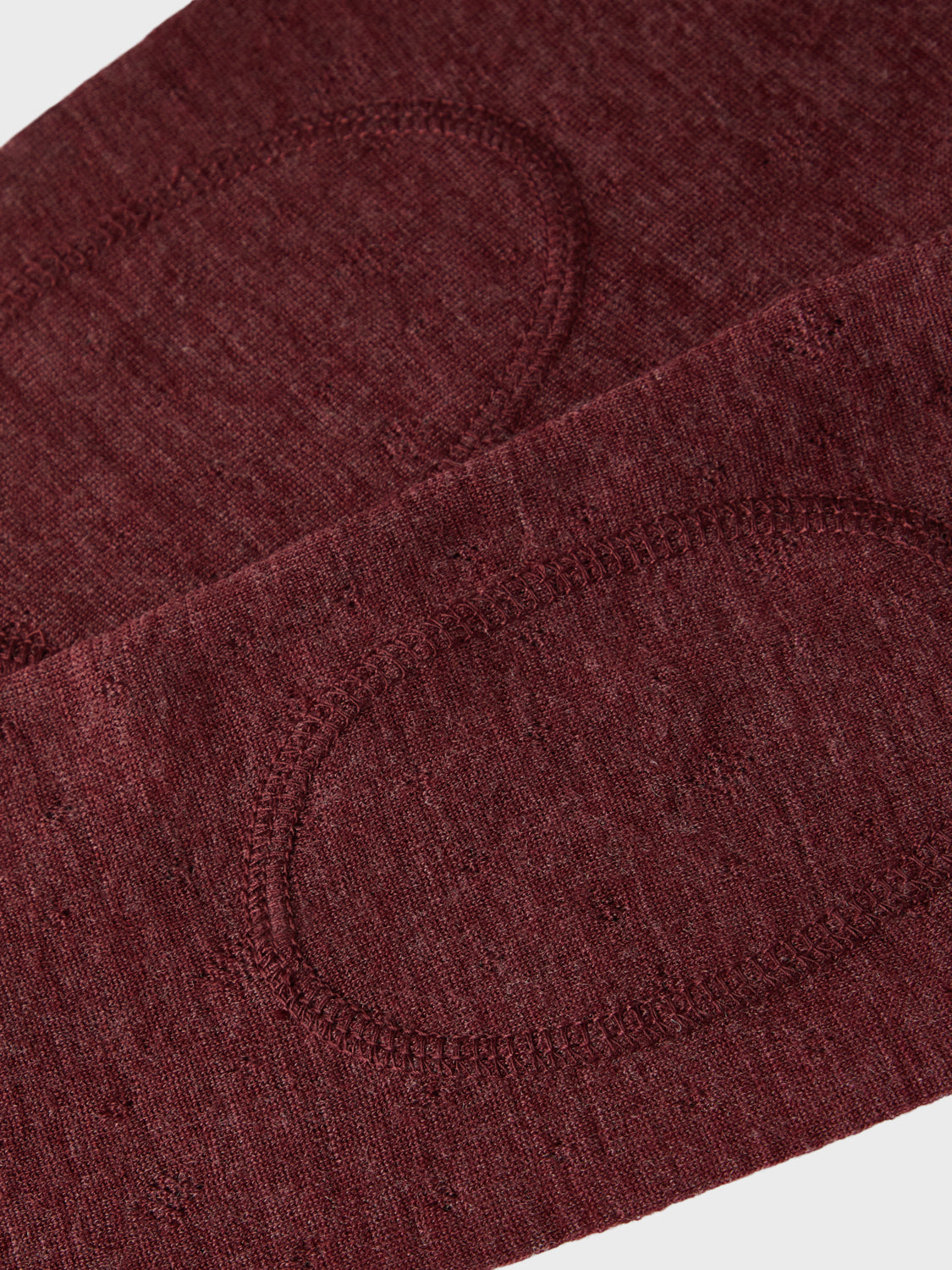 NMFWANG Pants - Red Mahogany