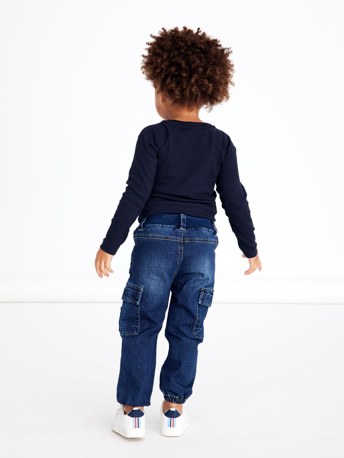 NMMBOB Jeans - Dark Blue Denim