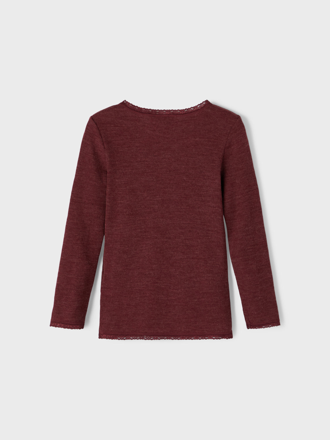 NMFWANG T-shirts & Tops - Red Mahogany