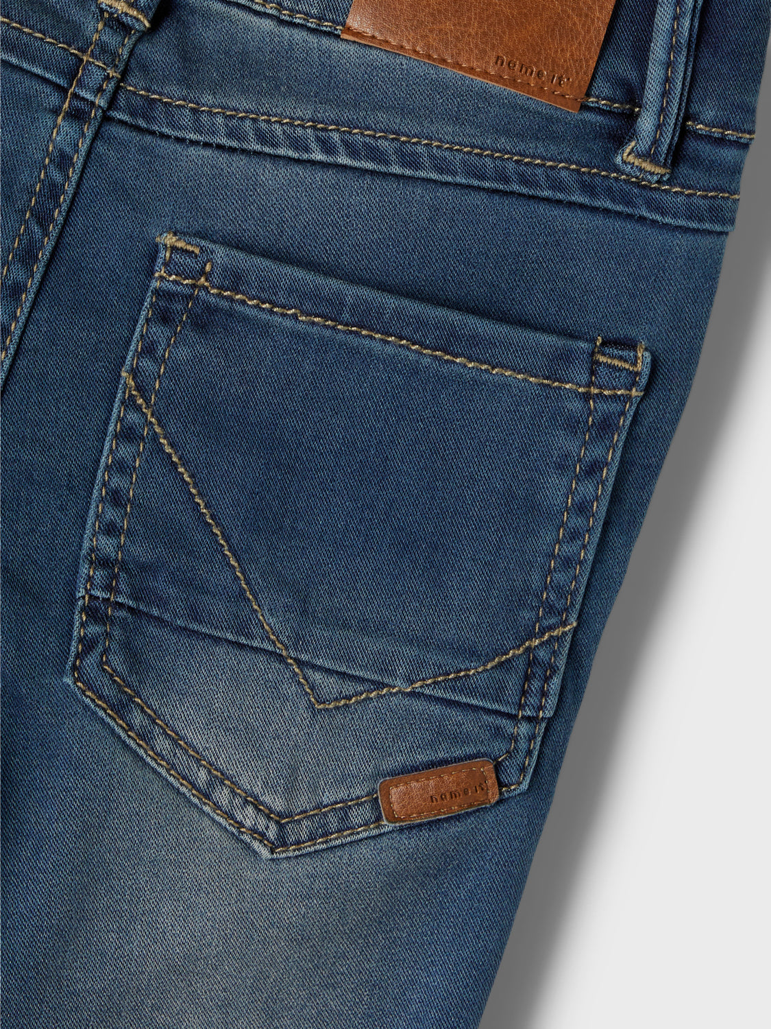 NMMTHEO Jeans - Dark Blue Denim