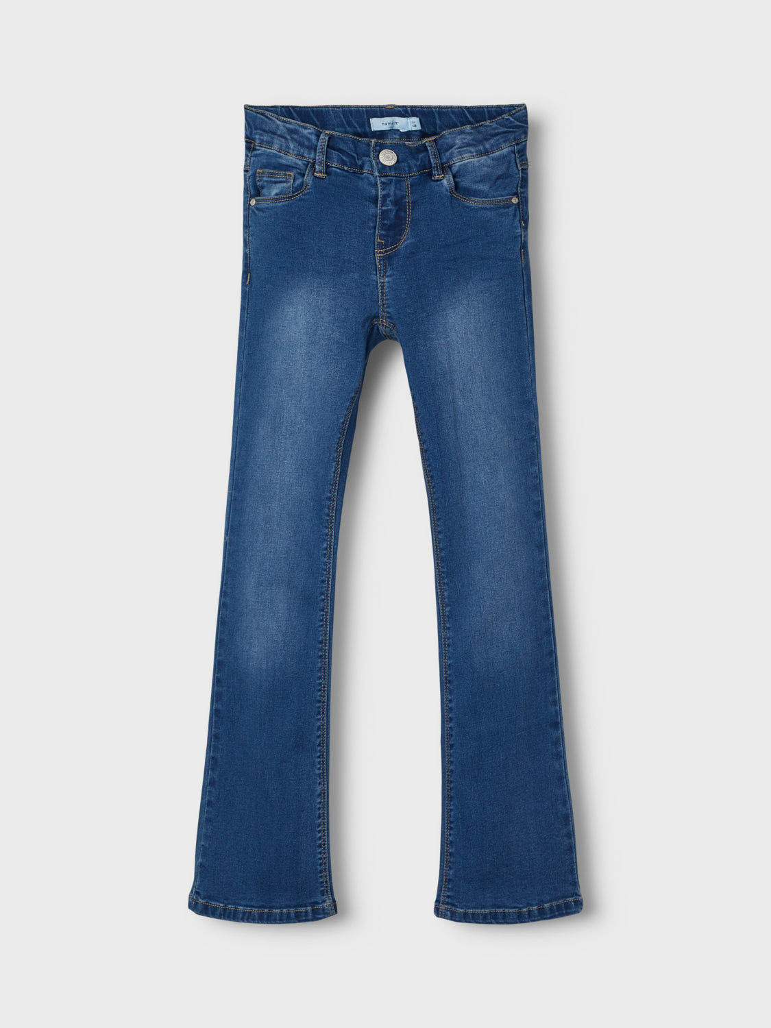 NKFPOLLY Jeans - Dark Blue Denim
