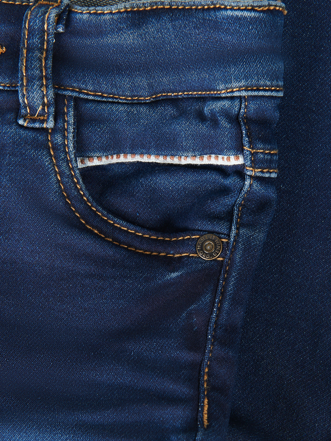 NMMSILAS Jeans - Dark Blue Denim
