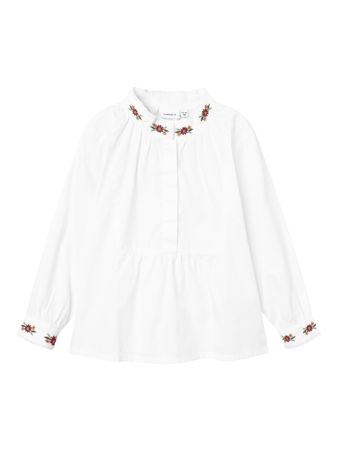 NMFTERINA Shirts - Bright White