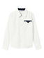 NKMRINAL Shirts - Bright White