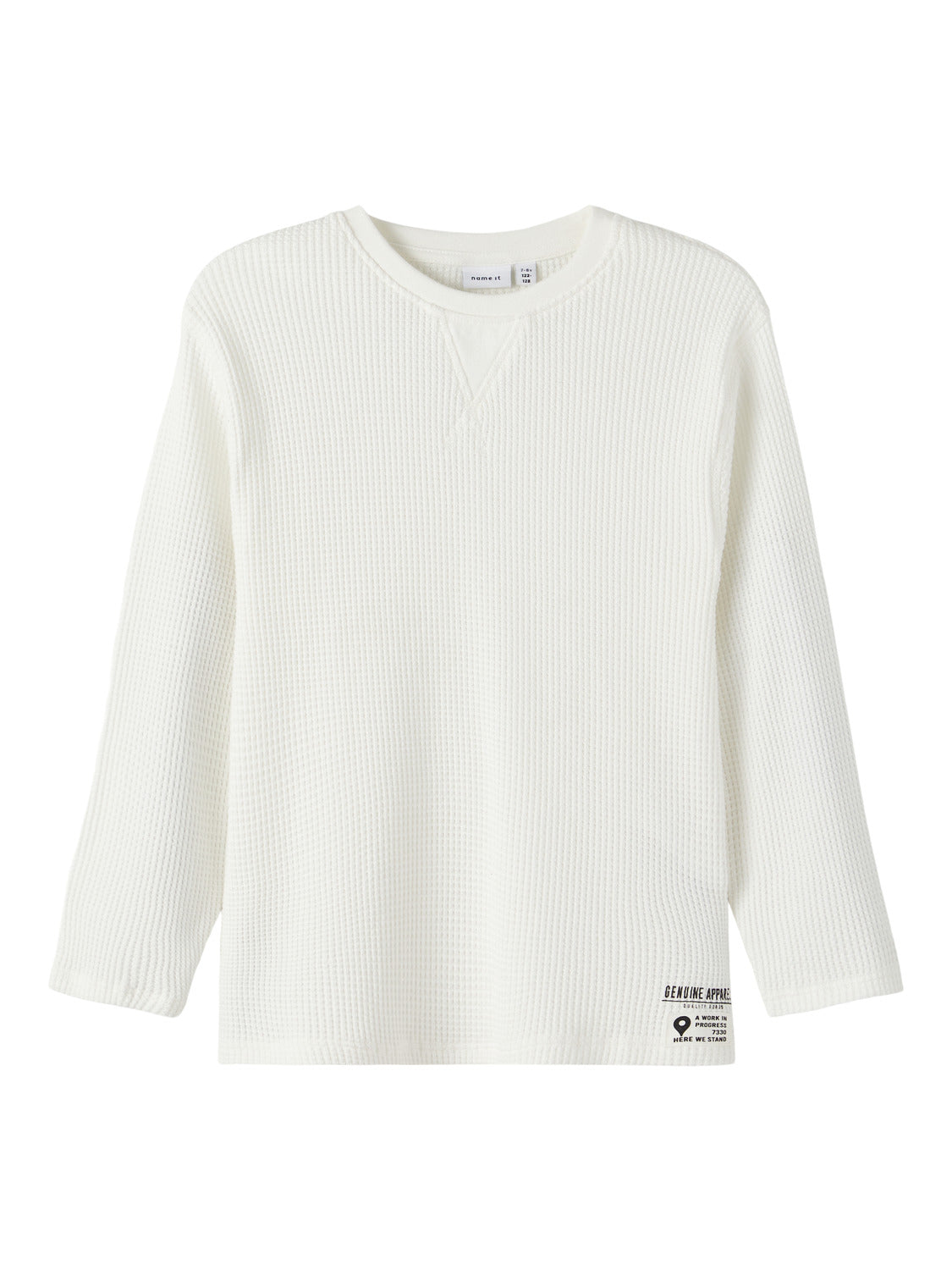 NKMLAFFEL T-shirts & Tops - White Alyssum