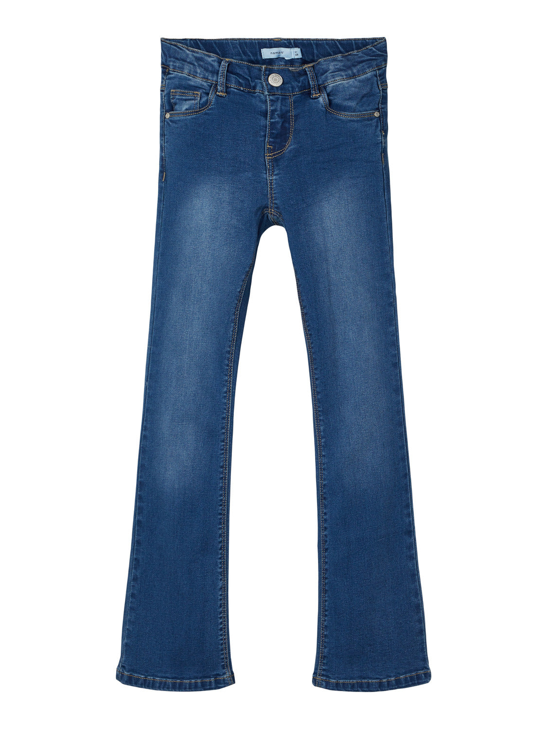 NKFPOLLY Jeans - Dark Blue Denim