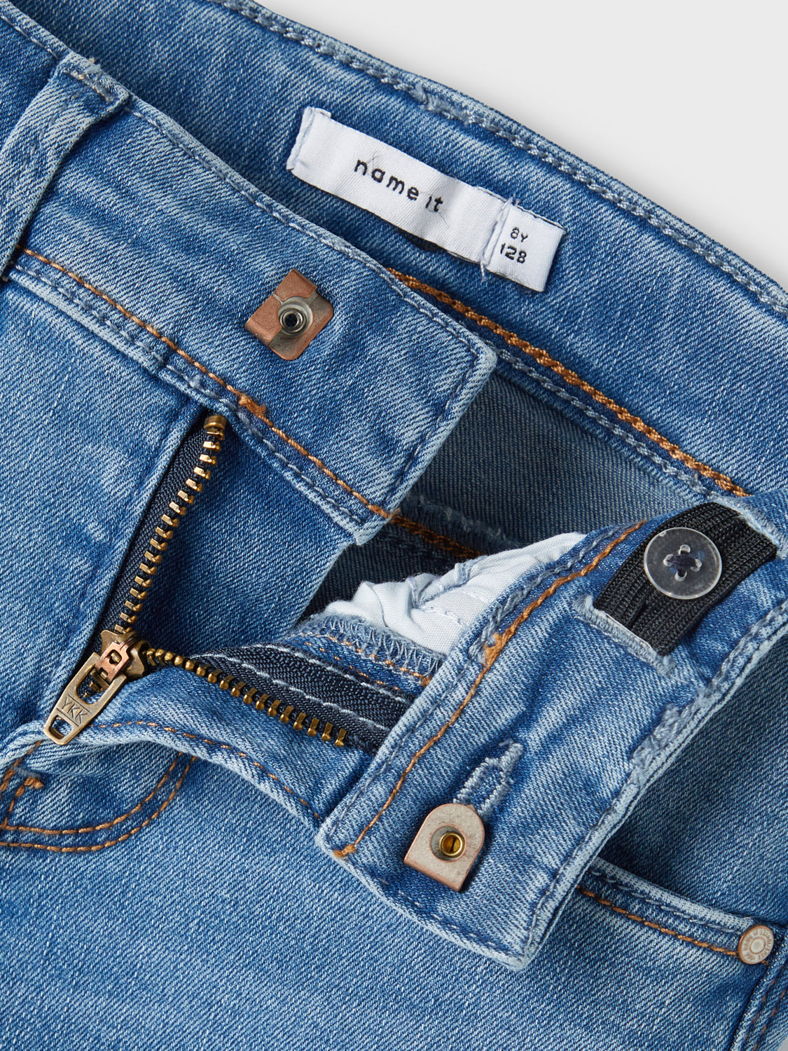 NKFPOLLY Jeans - Medium Blue Denim