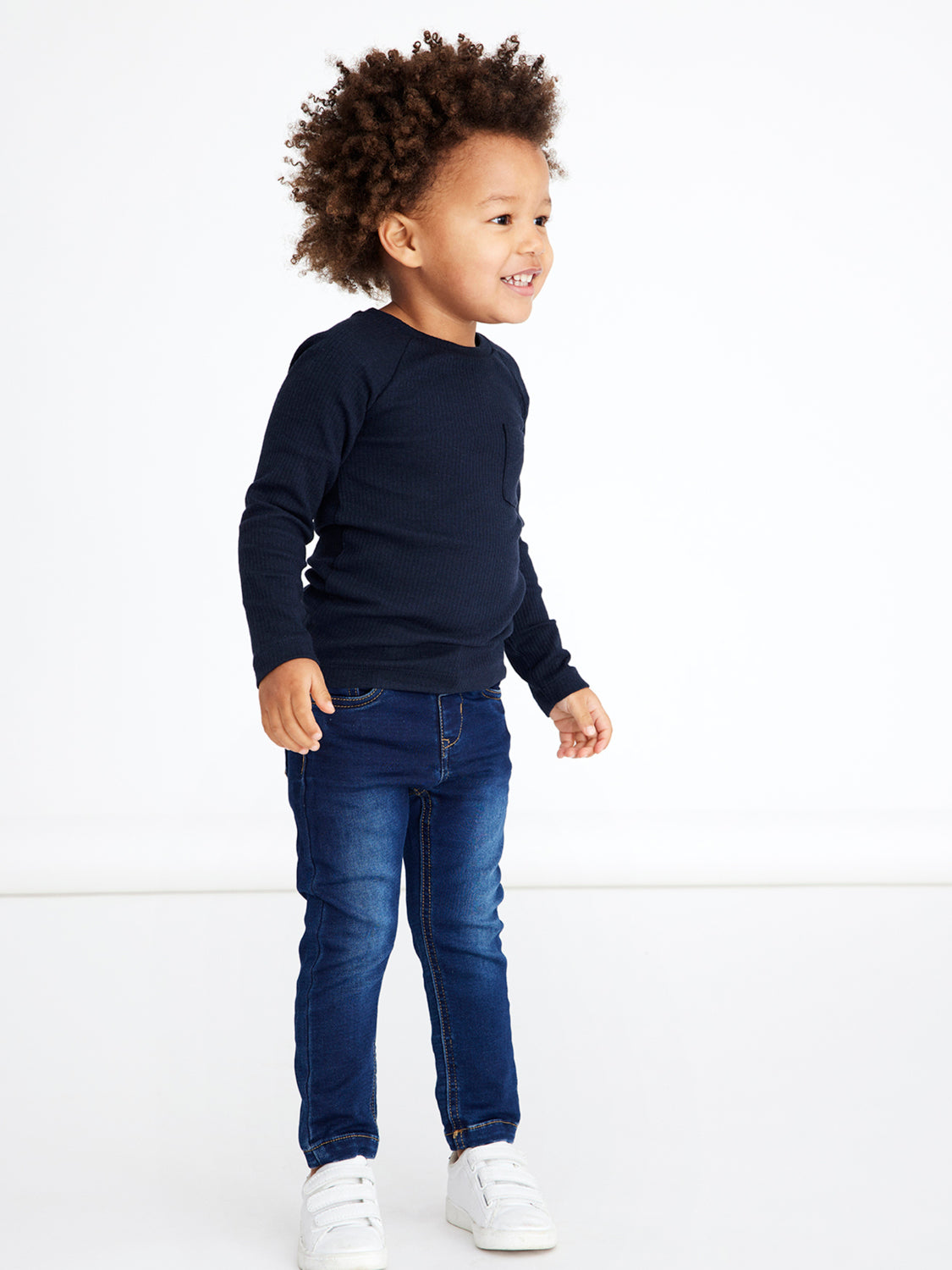 NMMSILAS Jeans - Dark Blue Denim