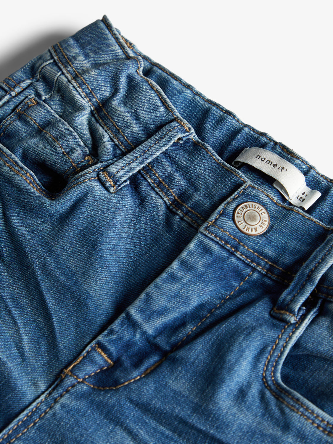 NKFPOLLY Jeans - Medium Blue Denim