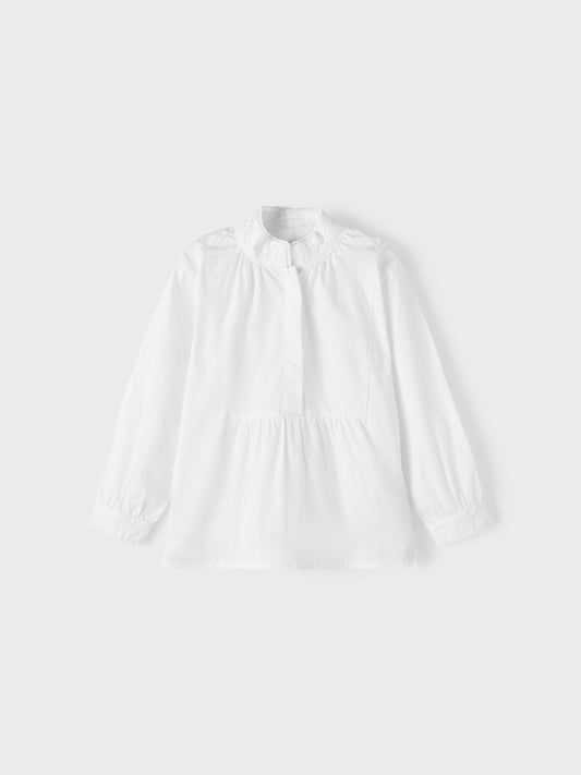 NMFTERINA Shirts - Bright White