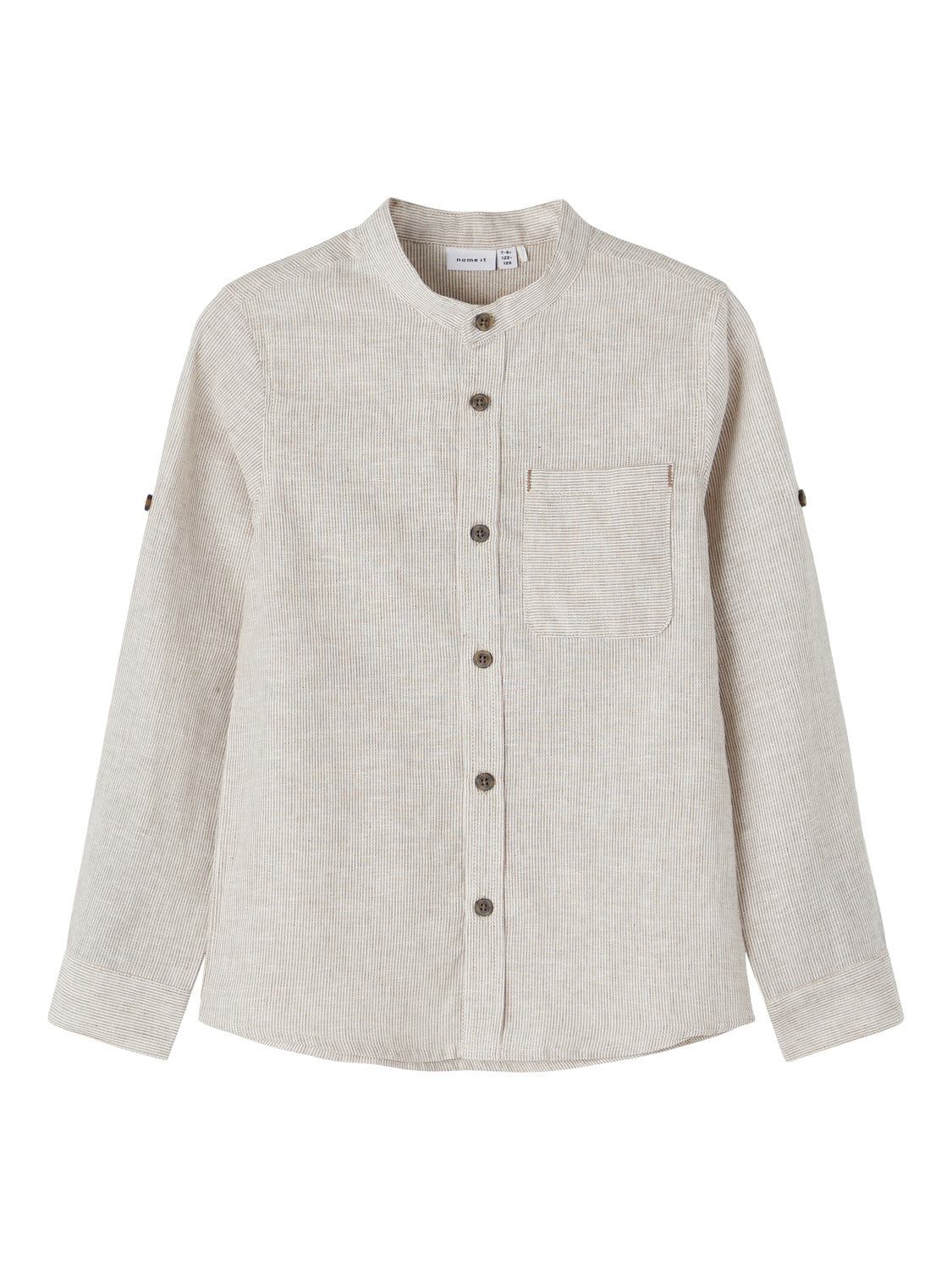 NKMFISH Shirts - Brown Lentil