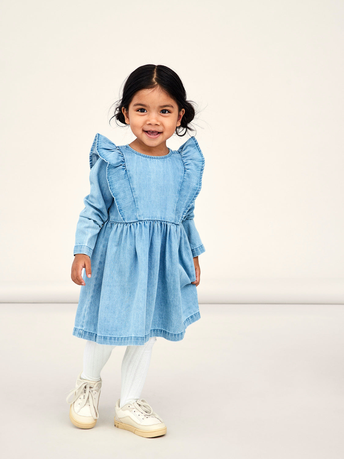 NMFTIMONES Dresses - Light Blue Denim